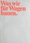 Preview: Opel Modelprogram 1969 "Was wir fuer Wagen bauen" Carbrochure (9927)
